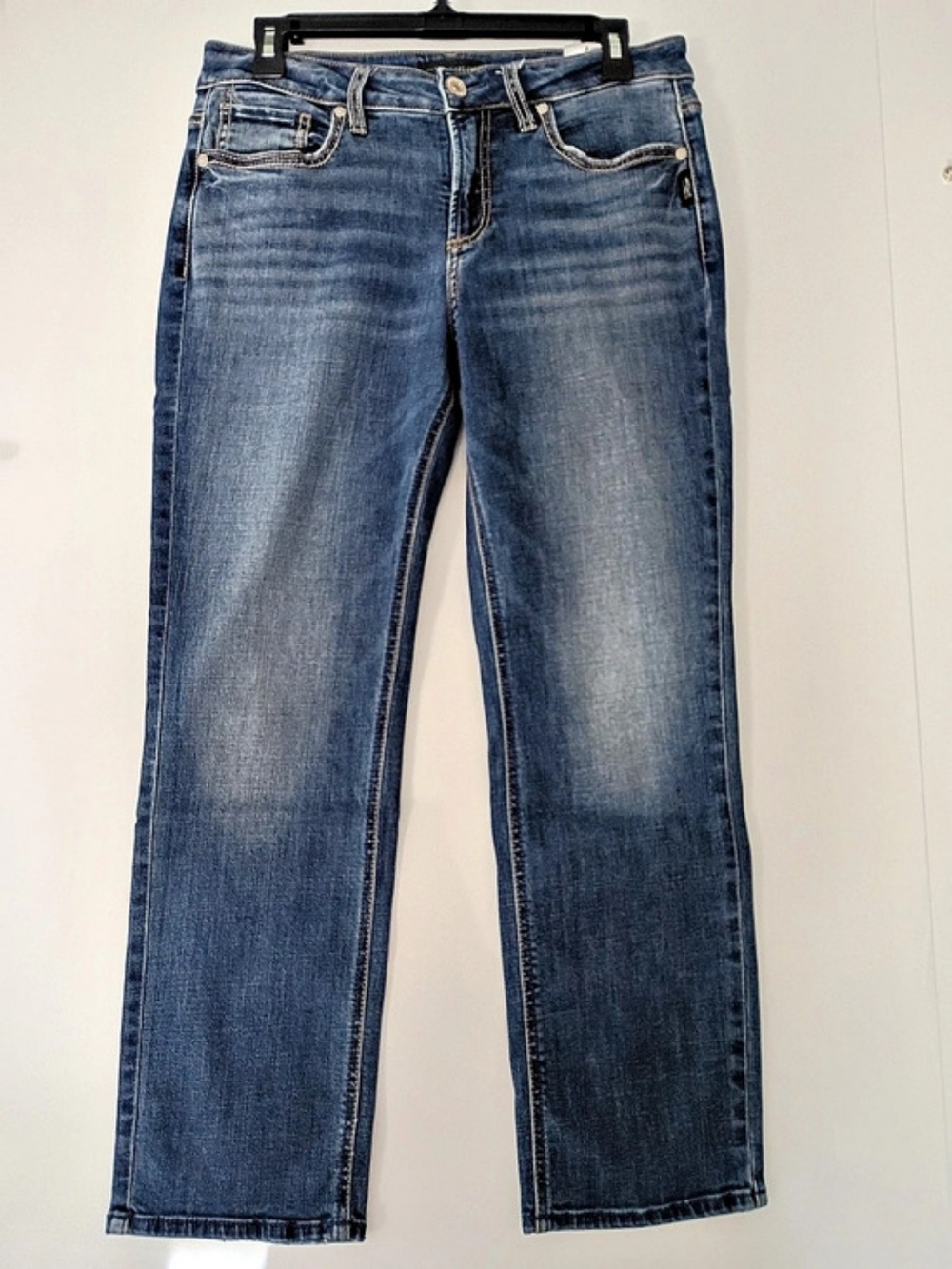 Silver Jeans Co. Suki Straight Leg Jeans W30/L27Blue